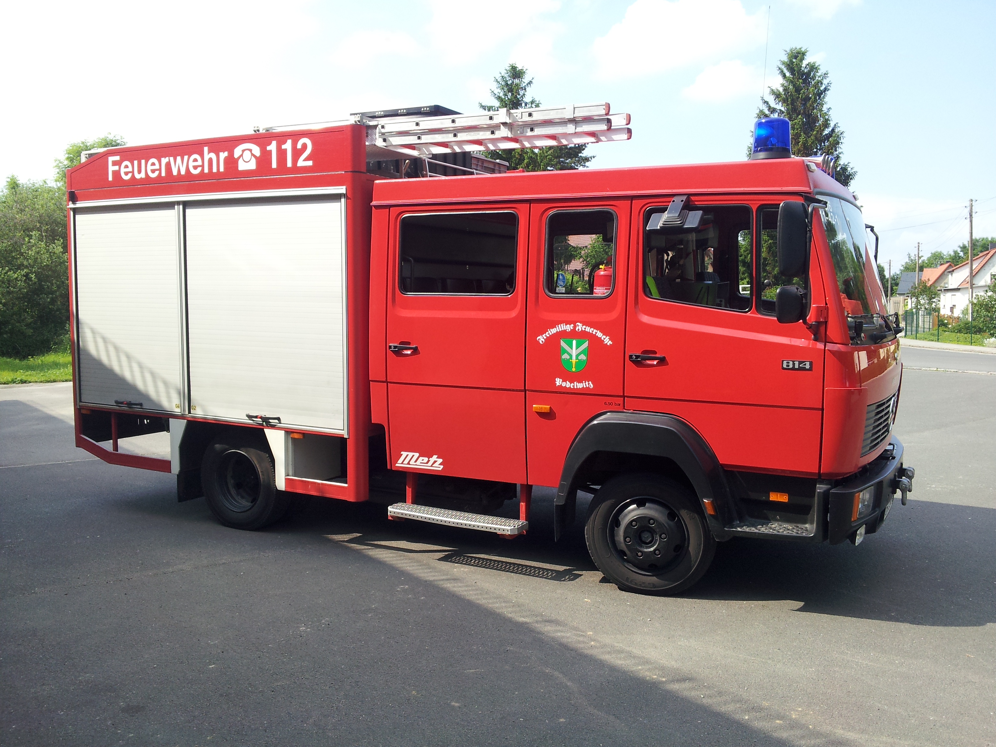 Diebstahl bei der Podelwitzer Feuerwehr